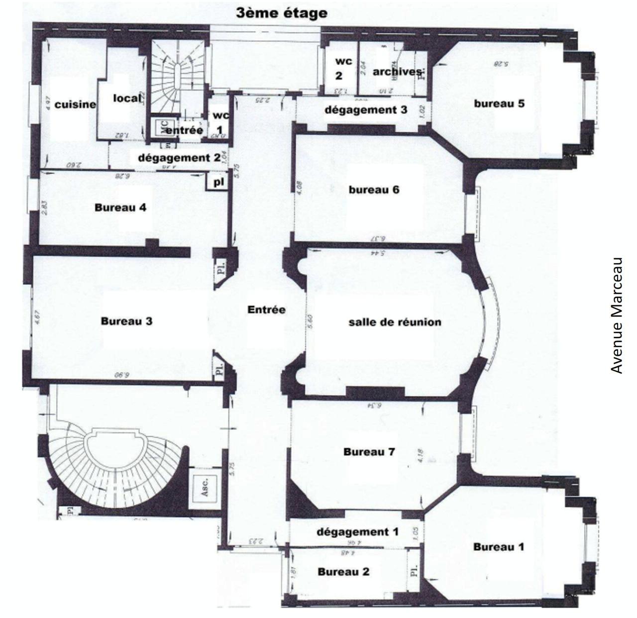 Bureau Paris 280m² Vente bureau Paris OVBUR2531584 8